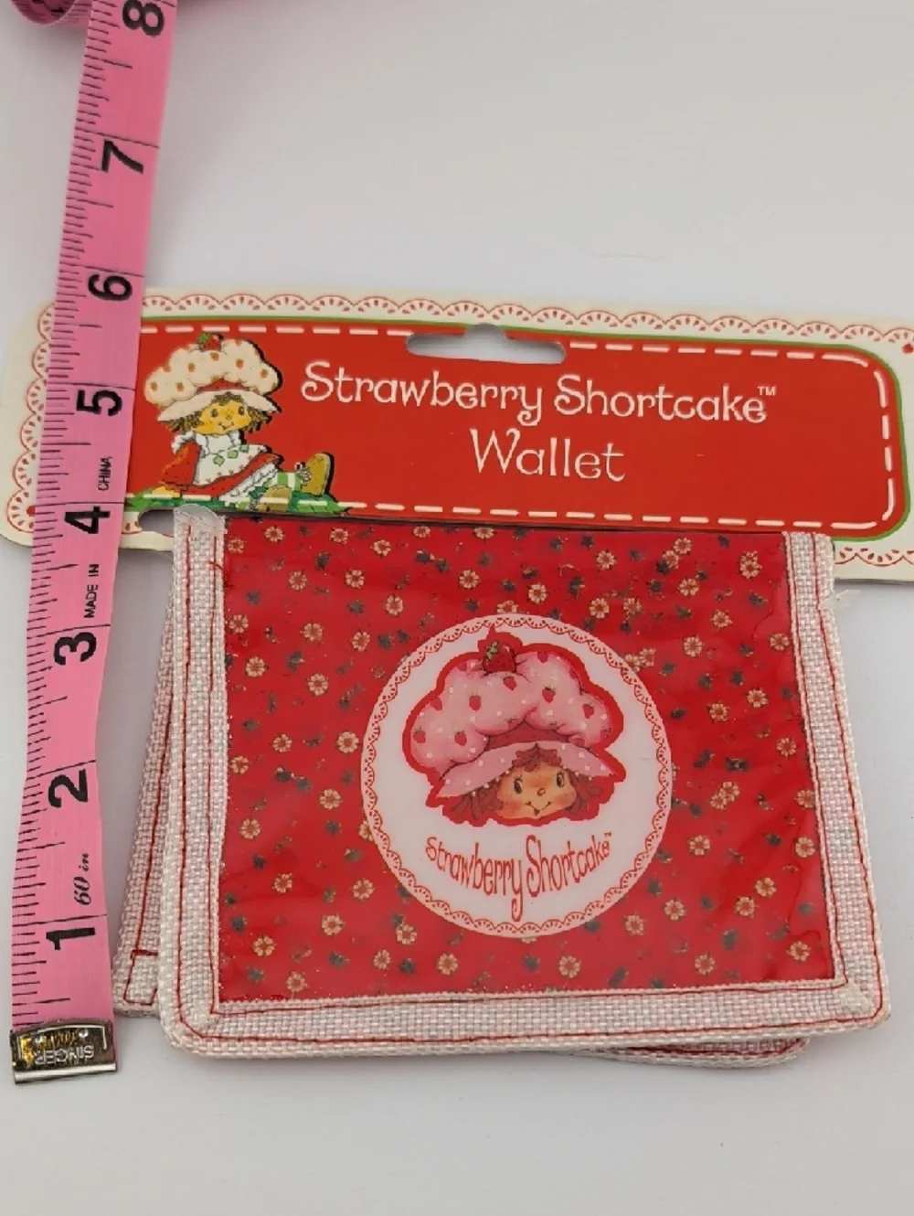 Vintage Strawberry Shortcake Kids Red Wallet - Picture 7 of 7